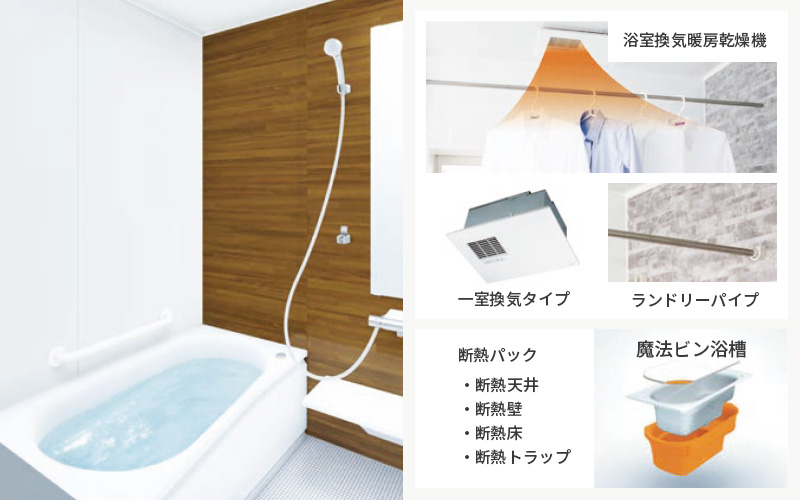 ホテルやサービスのキャッチフレーズなど グラン大町 バスルーム